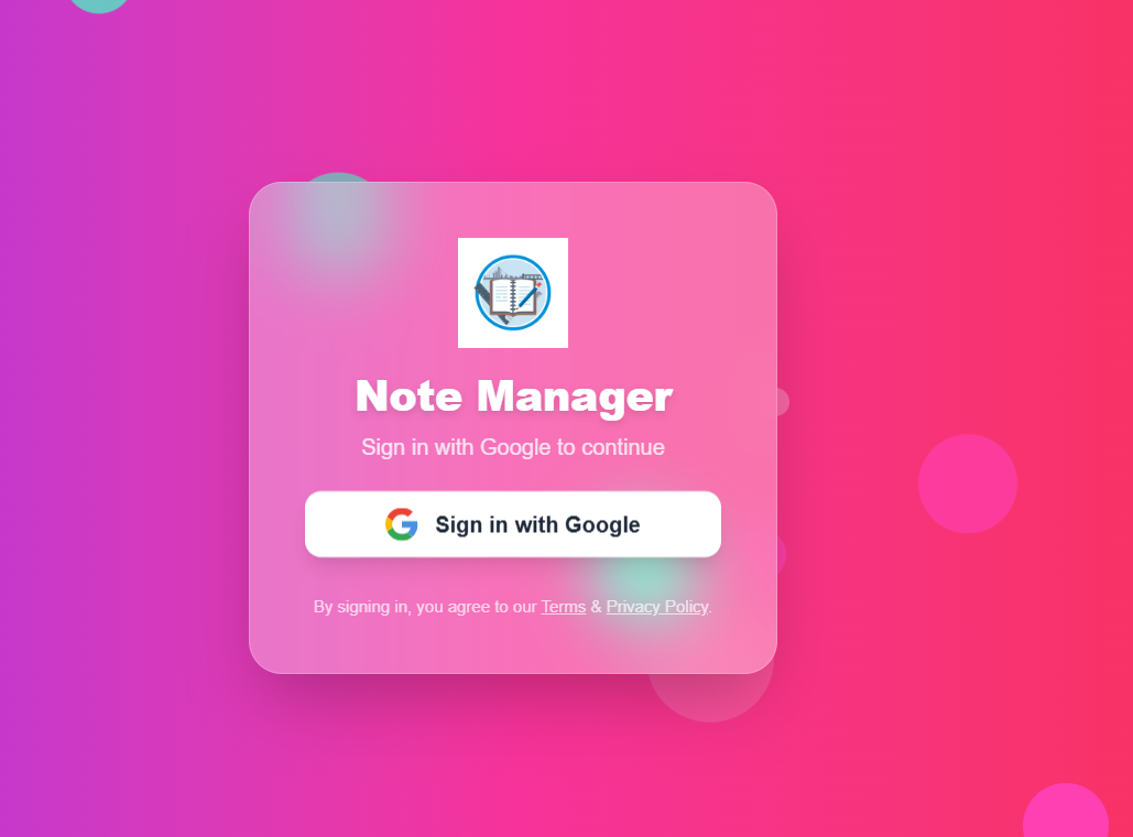 Note Manager image